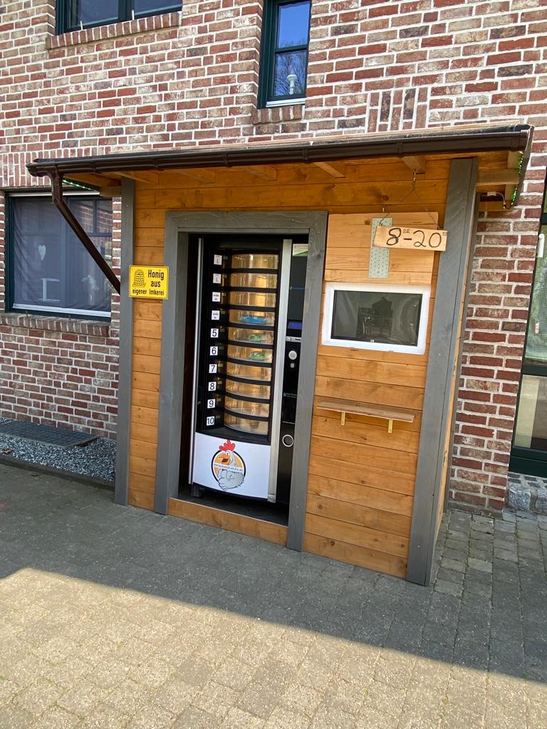 Verkaufsautomat eierautomat Eiche