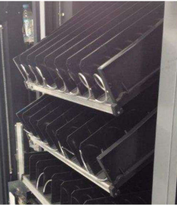 tilting tray